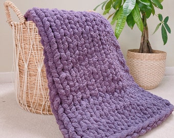 Chunky Knit Blanket