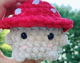 Crochet Mushroom Boy, Crochet Mushroom Girl, Crochet Mushroom Friend