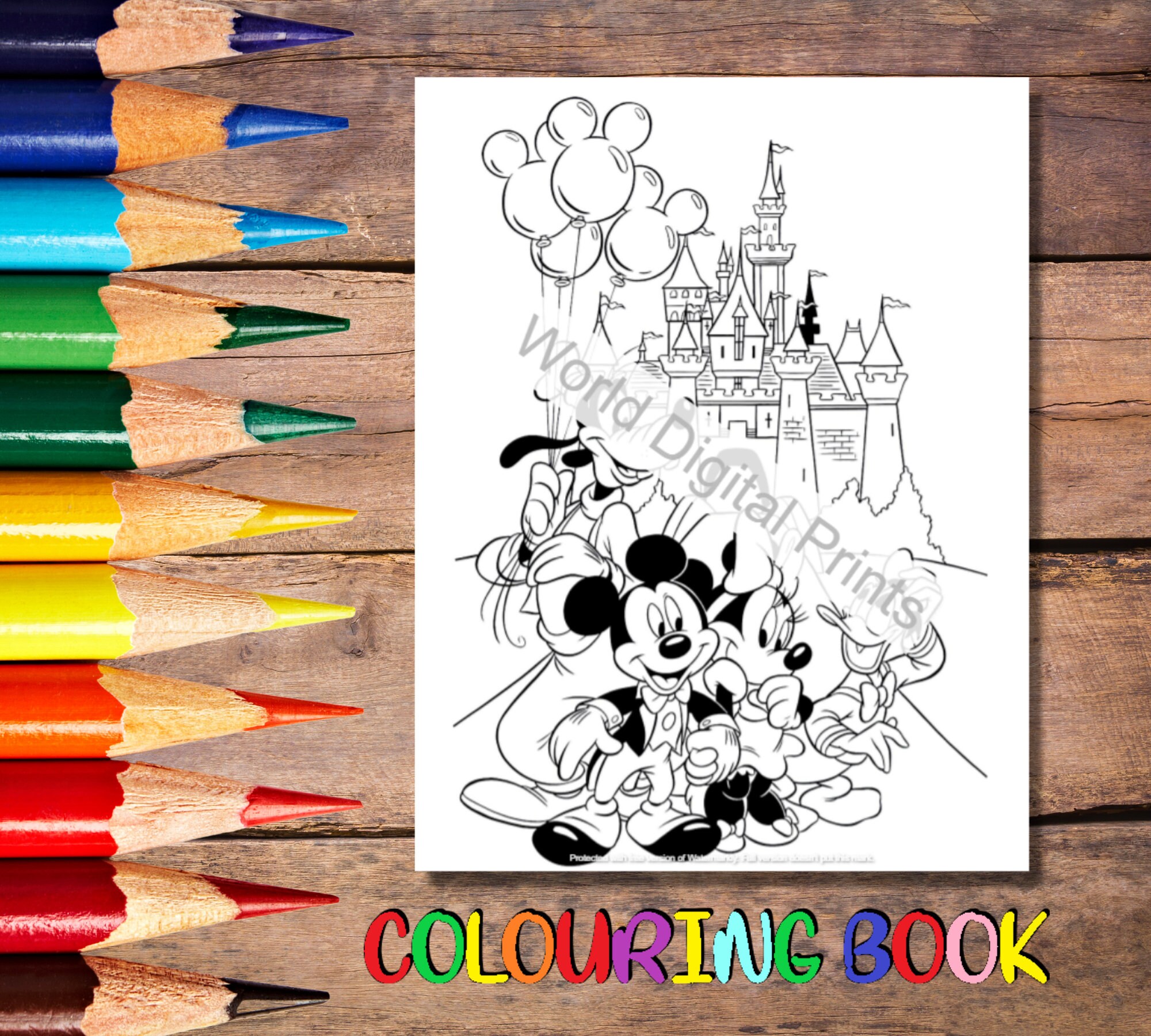 Mickey And Minnie Valentines Day Coloring Pages