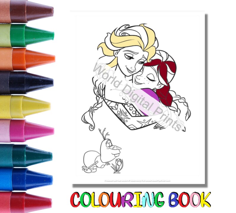 21 Elsa Frozen Coloring Pages, Frozen Elsa Coloring Book, Birthday