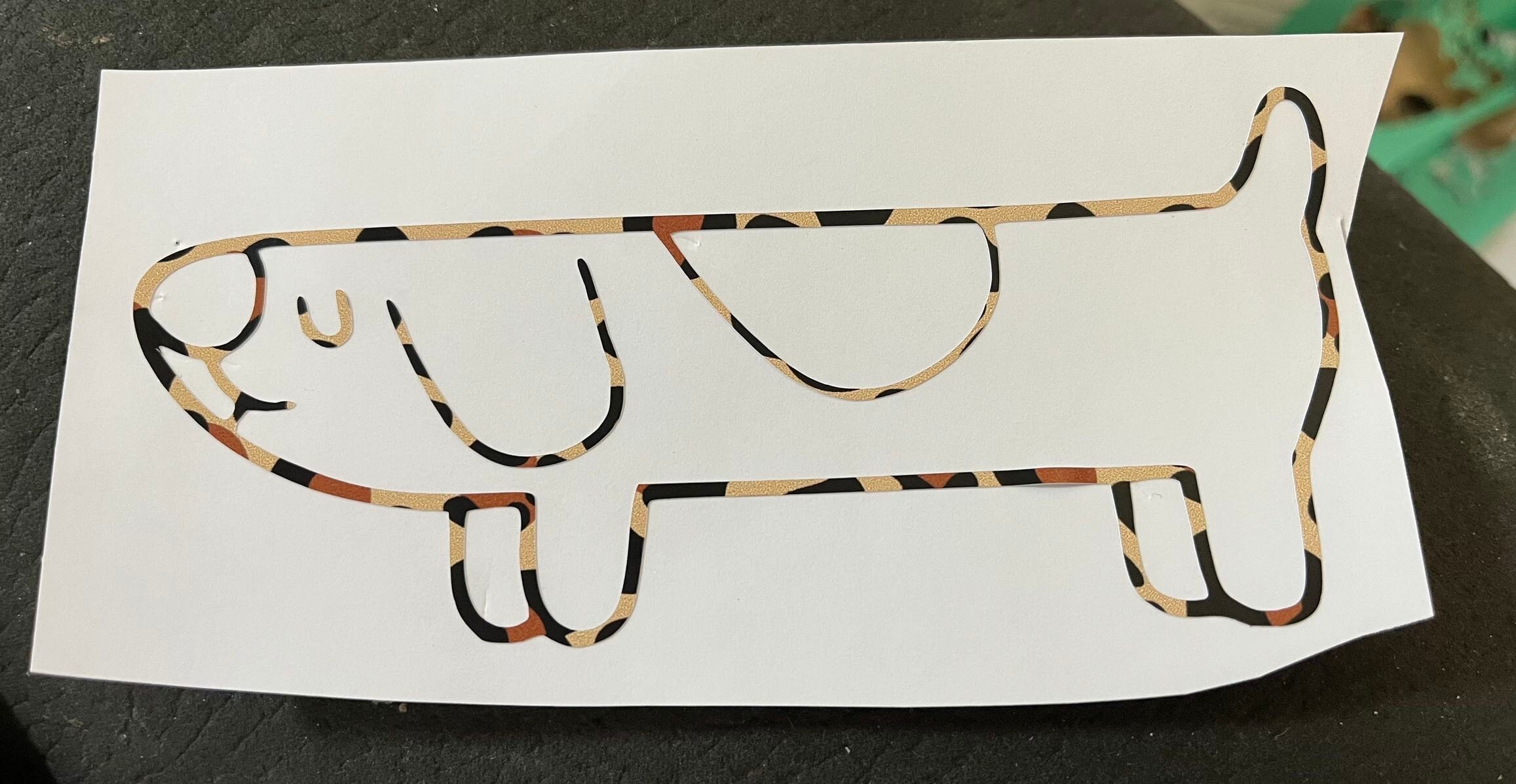 Long Dog Bluey Decal - Etsy Australia