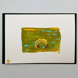 Set di 3 "Pietra" - Biglietti di Pasqua