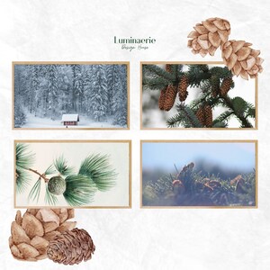 Samsung Frame TV Art - Set of 40 - Holiday, Christmas, & Winter Images for the Frame TV - PDF with Google Drive link image 10