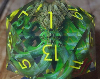 Potężny Cthulhu D20, 55 mm