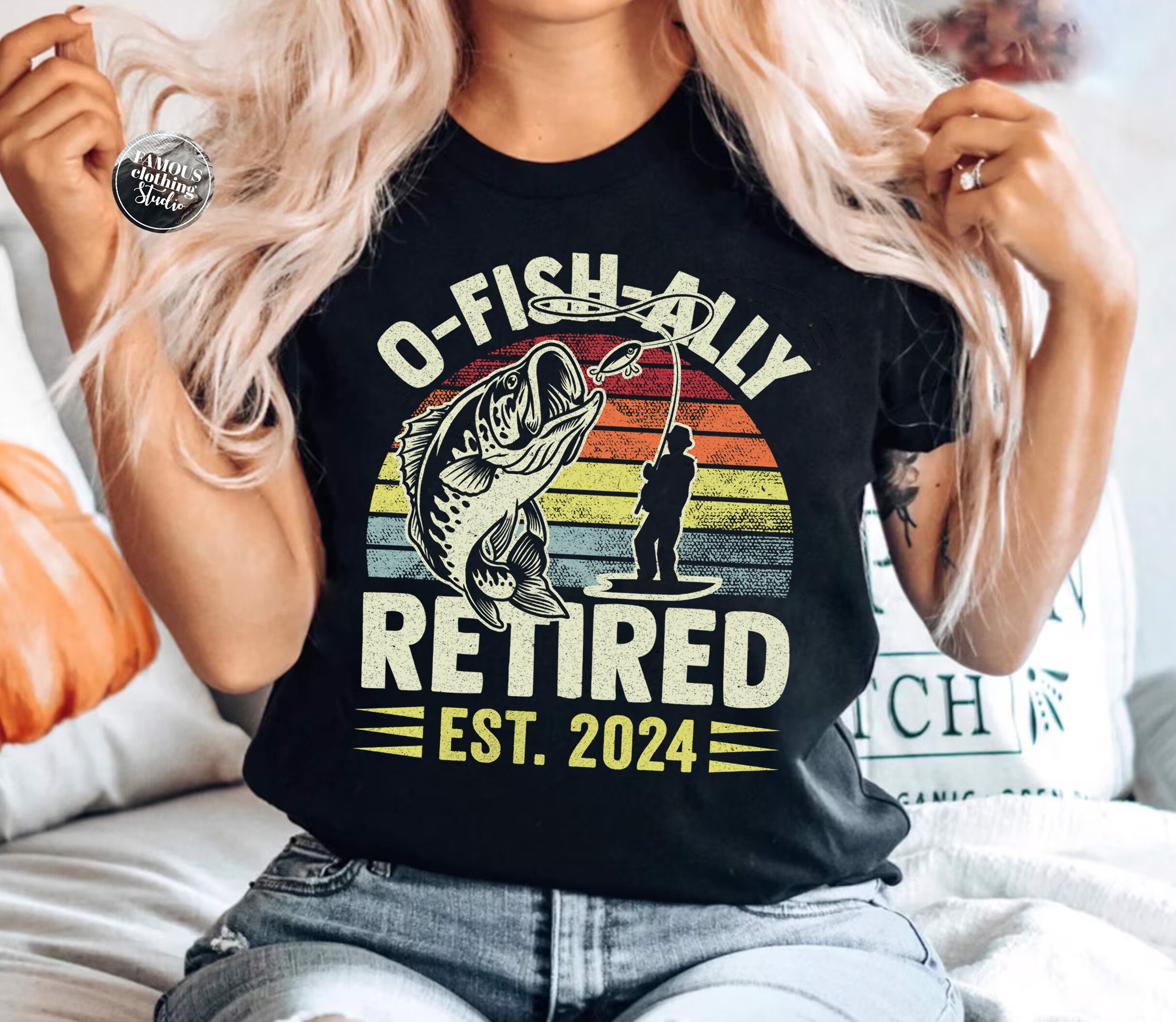 O Fish Ally Retired 2025 SVG Design Graphic By TheDigitalStore247