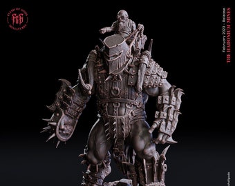 Ardroth, The Giant Master  by Flesh of Gods | High Quality 3D Print | Tabletop RPG Miniature Figures