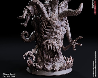 Chaos Beast by Flesh of Gods | High Quality  3D Print | Tabletop RPG Miniature Figures