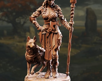 Frøya - Diosa de la Caza por DM Stash / D&D / Pathfinder