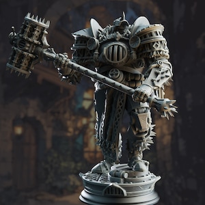 Hadrian - Warforged Colossus by DM Stash | D&D | Pathfinder