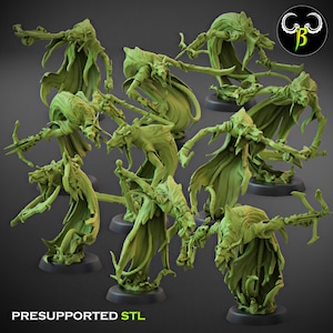 Sneaky Stabber Range Squad by Clay Beast Creations | Tabletop RPG Miniature Figures