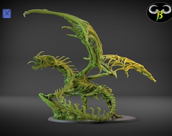 Blood Drake de Clay Beast Creations / Figuras en miniatura para juegos de rol de mesa