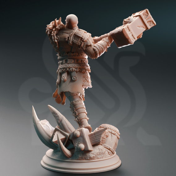 Froth the Furious- Human Giant Barbarian by DM Stash | D&D
