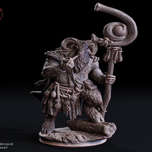 Goatfolk Wizard by Flesh of Gods | D&D | Pathfinder