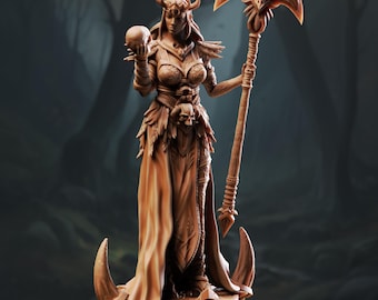 Hel - Diosa del Inframundo por DM Stash / D&D / Pathfinder