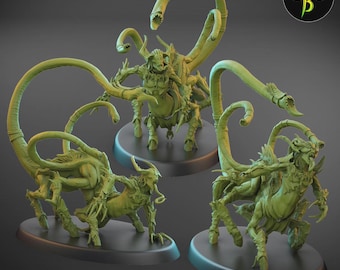 Engendro de la Depravación de Clay Beast Creations / Figuras en miniatura para juegos de rol de mesa