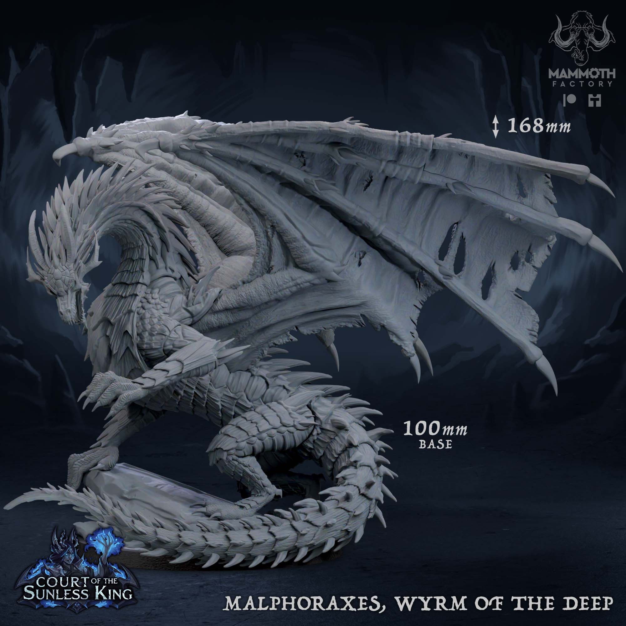 Malphoraxes, Wyrm of the Deep by Mammoth Factory | D&D