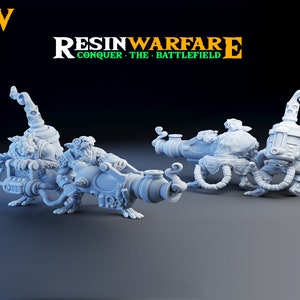 Flamer Team by ResinWarfare | Tabletop RPG Miniature Figures