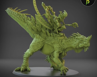 Coulsodon de Clay Beast Creations / Figuras en miniatura para juegos de rol de mesa