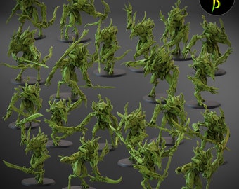 Season Sentinels by Clay Beast Creations | Tabletop RPG Miniature Figures