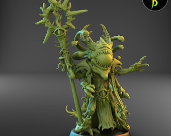 Apóstol de la Adivinación de Clay Beast Creations / Figuras en miniatura para juegos de rol de mesa