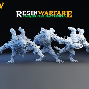 Techno Brutes by ResinWarfare | Tabletop RPG Miniature Figures