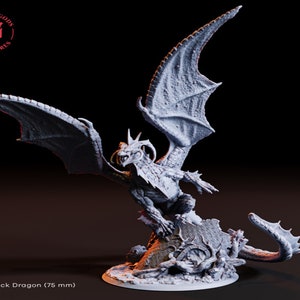 Dragon | Adult Black Dragon by Flesh of Gods | D&D | Pathfinder