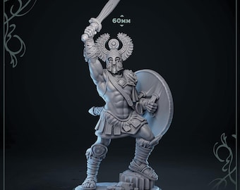 Guerreros eurolisios de Mammoth Factory / D&D / Pathfinder
