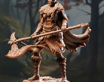 Gunnhildr - Berserker forastero por DM Stash / D&D / Pathfinder