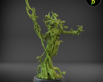 Ivy Sorceress by Clay Beast Creations | Tabletop RPG Miniature Figures
