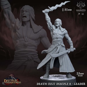 Death Cult Disciples by Mammoth Factory | D&D | Pathfinder