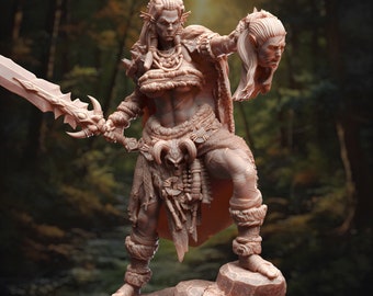 Brakaza - Barbaro Hobogoblin di DM Stash / D&D / Pathfinder