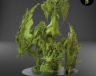 Heraldo del Bosque por Clay Beast Creations / Figuras en miniatura para juegos de rol de mesa