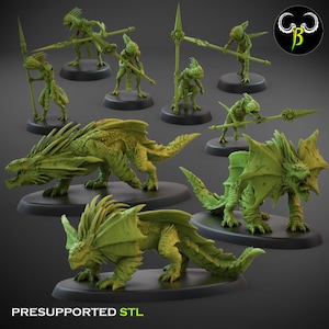 Lavadon Prime Squad by Clay Beast Creations