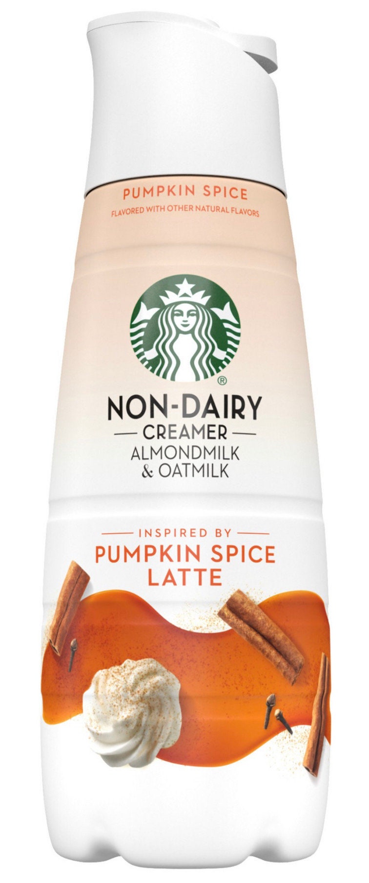 Starbucks Nondairy Coffee Creamers, Almond Milk and Oatmilkchoose Your Flavors 2x28oz Bottle