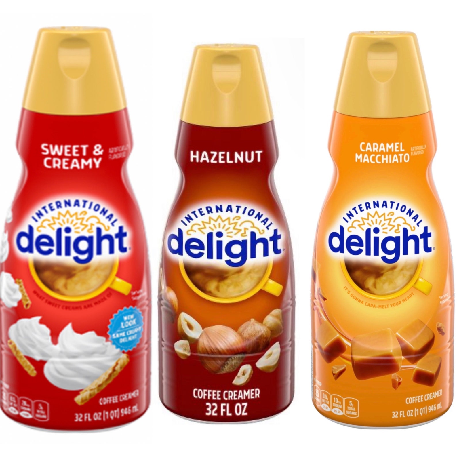 International Delight Coffee Creamers Choose Your Flavors 2 X 32oz