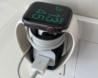 Soporte de carga y estación de acoplamiento para cargadores de pared de Apple Watch