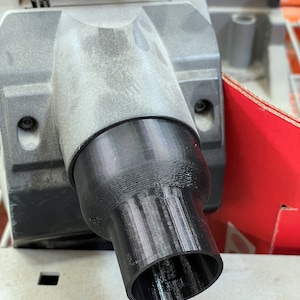 Milwaukee Miter Saw 2 1/4 inch to Festool/Ridgid/ShopVac/Craftsman Hose Adapter