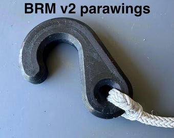 Gancho para arnés BRM y Ozone Parawing (corredor y línea opcionales)