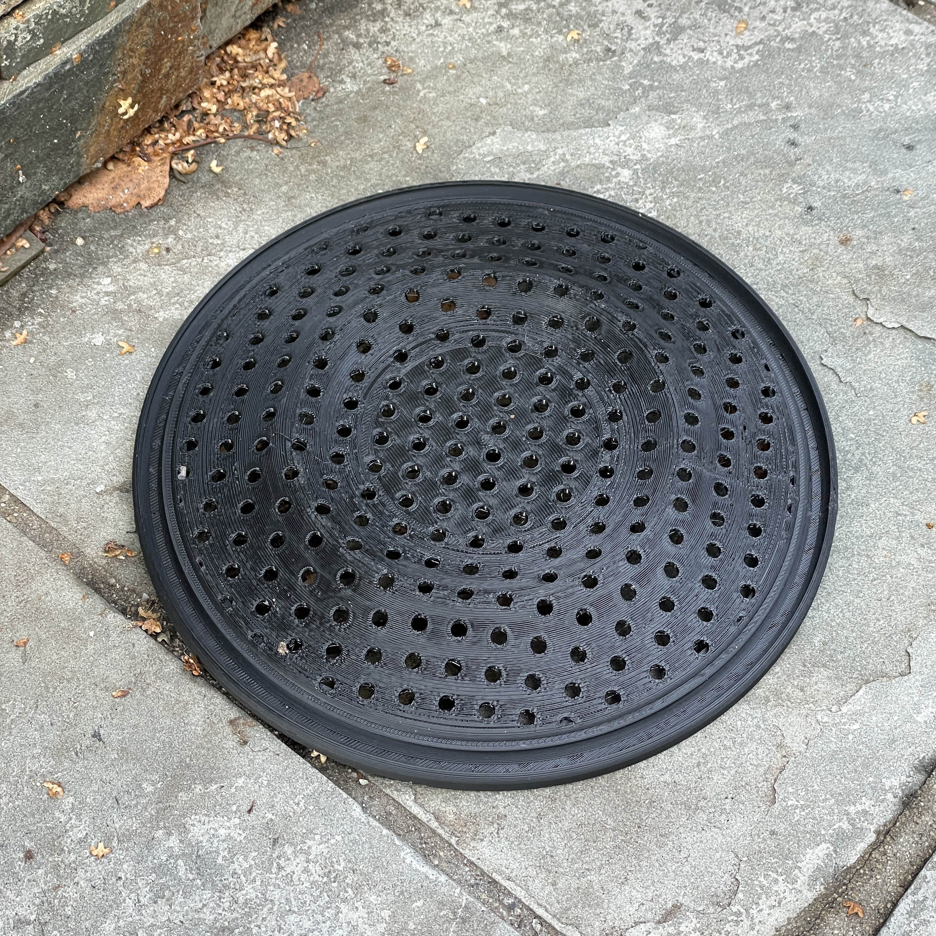 Outdoor Stairwell Drain Cover and Filter - Drain Defender Prevents Clogs  and Flooded Basements from Yard Waste