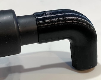 Adaptador de manguera de vacío de 90 grados (codo) para mangueras de 1 1/4, 1 7/8 y 2 1/2