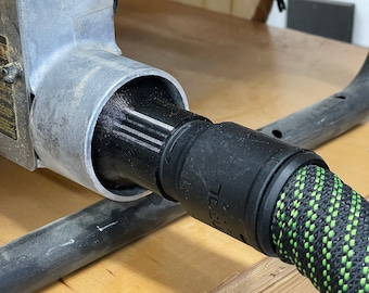 Adaptador de manguera para sierra de mesa Dewalt de 2 1/4 pulgadas a Festool/Ridgid/ShopVac/Craftsman (accesorio)