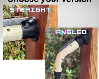 Soporte/Base/Colgador para enchufes de carga de vehículos eléctricos J1772: accesorio simple y minimalista