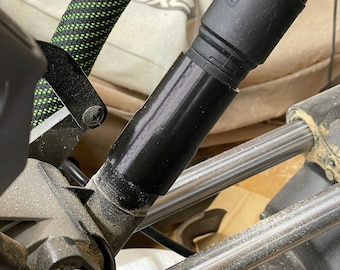 Adaptador de sierra ingletadora Ryobi para aspiradora Ridgid/ShopVac/Festool/Crafstman (modelos TSS120L, TSS102L, TSS103, P3650) - accesorio