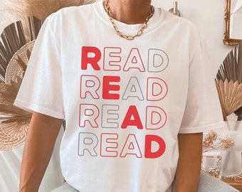 Read Shirt, Book Lover Shirt, Funny Reading Shirt, Bookish, Reading Teacher Tee, Book Reader Gift, Librarian Gifts, Gift for Bookworms