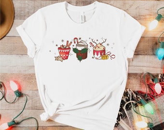 Merry Christmas Coffee Shirt, Family Christmas T, Christmas Gifts, Gifts For Her, Happy Christmas, Funny Christmas Shirt, Mom Gift