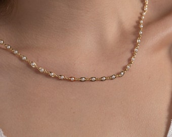 ネックレス・ペンダント TATIANA Silver 925 pearl layered bead necklace NZ2445 Designer fashion, Seoul-fully created | W Concept