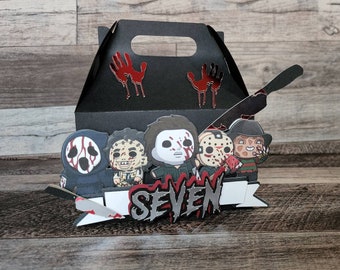 Classic Horror Movie Party Favor boxes | Halloween party favor boxes | Gable Boxes