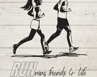 Running Friends - Etsy