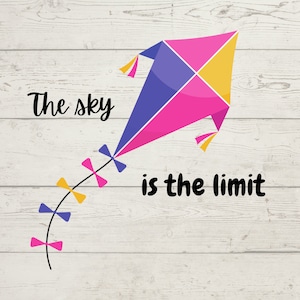 Kite Svg, Inspirational Quotes Svg, Kite Svg, Clipart, Png, Cricut