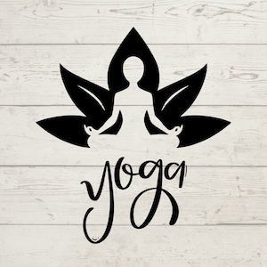 Yoga svg, yoga clipart, fitness svg, meditation svg, workout svg, gym svg, zen svg, yoga silhouette, wellness svg, health svg, yoga design